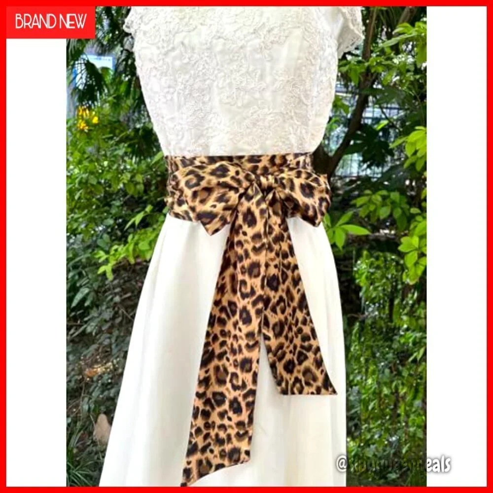 Satin Sash Belt for Wedding Dresses, 250cm Length, 9.5cm Width